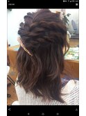 結婚式お呼ばれヘア