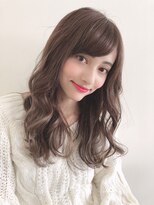 大人ナチュラルデジタルパーマ/肌馴染み良いグレージュ /高柳