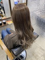 ヘアサロン ドットプラス 町田店(dot. plus) ハイライトグラデーション ×ラベージュ