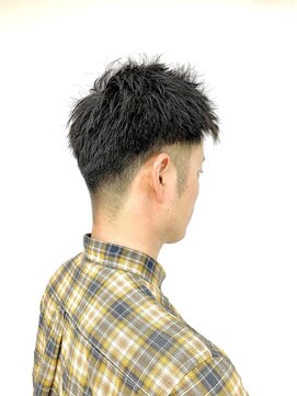 クオリス 上福岡店(QUALIS) フェード/刈り上げ/ソフトモヒカン/束感ベリーショートスタイル
