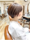 美シルエット☆小顔効果高めハンサムショート☆