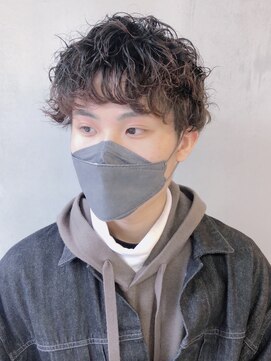 フランクスバーバーリザーブ 人形町店(FRANK’S BARBER RESERVE) ソフトツイストスパイラルヘアー y