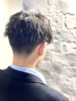 ミリオンバックス 上野(Million Bucks)&nbsp;2ブロックマッシュツイストスパイラルパーマ<理容室>