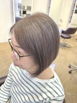 レッド(ReD) 白髪ぼかし脱白髪染め 白髪ぼかしハイライト 金沢 金沢美容室