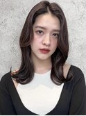 くびれヘアプリカールチョコレート大人ガーリー