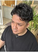 【hair salon W】メンズスパイラルパーマ