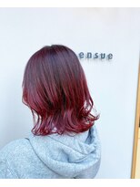 エミュー(emue)&nbsp;くびレイヤーエモージュ★前髪ラベンダーピンクベージュインナー