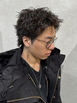 ゼスト リル 新宿(ZEST lill)&nbsp;スパイキーショート ツイストスパイラル マッシュパーマ ウルフ