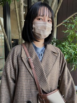 ナップヘアー NAP hair 【パツっとボブ/佐藤杏丸】