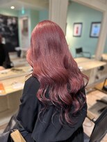 ラべリー 池袋(LOVELEY)&nbsp;チェリーピンク　ブリーチカラー【池袋】