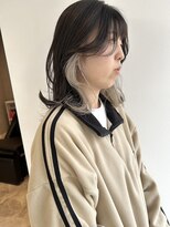 コト 福井大和田店(coto) 福井　大和田　インナーカラー　ホワイトカラー　10代　20代
