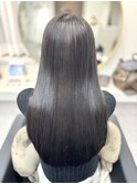 ダークアッシュロング/髪質改善レブリトリートメント
