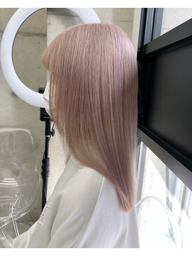 リノート バイ エゴル 名古屋(LINOET by ENGOL) 【LINOET 名古屋】佐藤まいら　ホワイトピンク