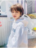 【MANON】ボーイフレンドショートxアンティークベージュ
