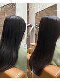 髪質改善ストレート