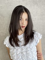 リンクエン(Link enn)&nbsp;【ザクザクレイヤー】トレンドヘア/韓国ヘア/黒髪/小顔カット