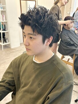 ファルベ(Farbe) ベリーショート//ニュアンスパーマ/スパイキーショート