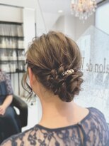 サロン ド ウィズ 西船橋店(Salon de With)&nbsp;大人めシニヨンアレンジ