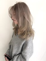 ジルブラン 京都(JIL BLAN)&nbsp;ハイライトバレイヤージュダブルカラーケアブリーチ30代40代