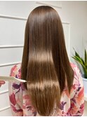 髪質改善ストレート