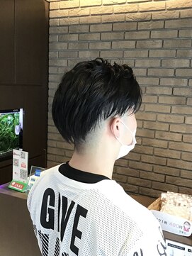 美容室 マリオネット メンズツーブロック