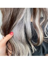 ベレッタ 楠葉店(veretta.)&nbsp;インナーカラー/ホワイトアッシュ/デザインカラー/トレンド