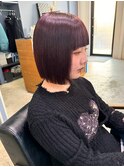 ショートボブ髪質改善ストレート[倉敷][岡山][岡山美容室]