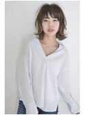 ナチュラルセミディーボブ