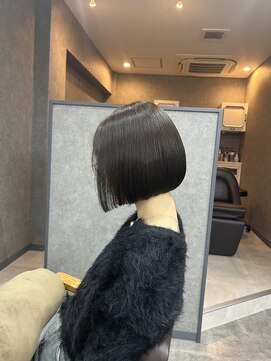 フュー 新小岩(few.) ボブ、アッシュブラウン