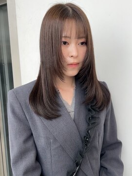 ロンド 表参道店(Lond) レイヤーカット顔周りカット前髪カット韓国レイヤー