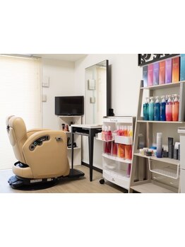 《マンツーマン施術》1席のプライベートサロン◇女性スタイリストのみ在籍だから、お悩みも相談しやすい◎