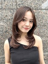ネオリーブアピ 池袋店(Neolive api) 【小顔に魅せるレイヤーカット】池袋 髪質改善
