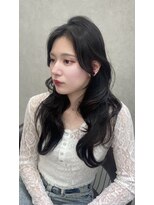 ロンド レア 天神大名店(Lond Le’a)&nbsp;ホワイトブロンド/外ハネボブ/美髪/ワイドバング/暗めカラー