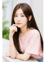 ディストーション(DISTORTION) 低ダメージ　縮毛矯正ストレート