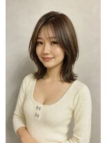 アルファ 我孫子店(alpha)&nbsp;アッシュ/レイヤーカット/我孫子