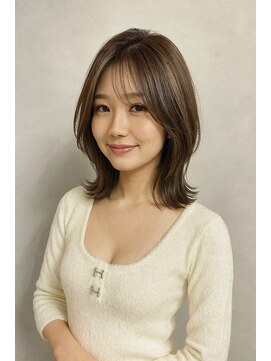 アルファ 我孫子店(alpha) アッシュ/レイヤーカット/我孫子