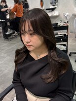 セライロ 千葉(celilo)&nbsp;ヨシンモリ/顔周り/レイヤーカット/韓国ヘア/宮田里穂