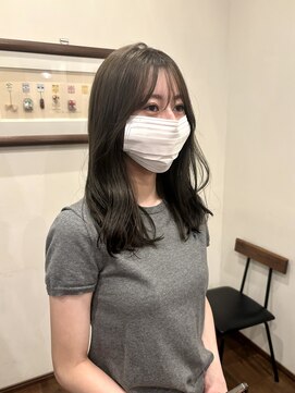 フラテロ(fratello) 透け感○オリーブグレージュ