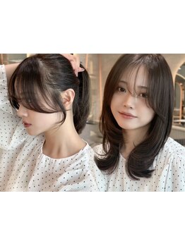 [カット+カラー+トリートメント\7980]品のある大人のレイヤースタイル。ミリ単位の拘りで叶う黄金比[池袋]