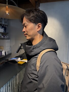 ヨハク メンズ 大阪梅田中崎町(yohaku メンズ) メンズカット×曲がる縮毛矯正