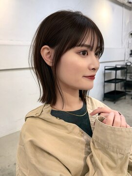 フォト 新宿(foto) 似合わせカット/大人ガーリー/ダークアッシュ