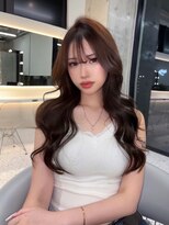 ロール 博多(Role)&nbsp;ベージュカラー/透明感カラー/レイヤーカット/韓国ヘア/顔周り