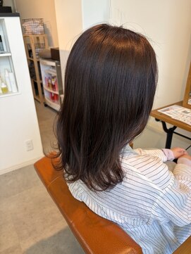 アムレヘアーエタ(amule hair eta) 【amule hair eta】ラベンダーブラウンカラー