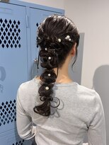 キュエム(Cuem)&nbsp;【Cuem 諏訪】ヘアセット 編みおろし お呼ばれヘア