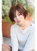20代30代40代50代ウェーブパーマ前髪こなれミディ厚めバング