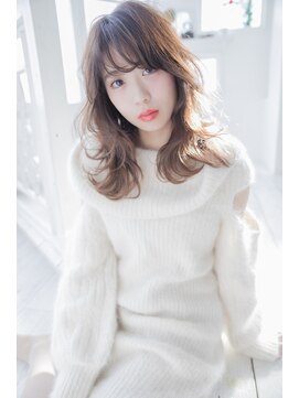 パステル ヘアー デザイン 平井北口(Pastel Hair Design) 透け感のある愛されパーマ