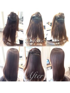 ノーブロー 酸性縮毛矯正専門技師(No.Blow) 名古屋の酸性縮毛矯正。エアリーな柔らかさで美しい美髪矯正