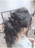 ポニーテールアレンジ