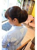 王道ビッグシニヨン♪【BELL桜新町/用賀】