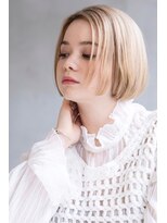 ロジッタ(ROJITHA)&nbsp;【ROJITHA】丸みショート×ミルクティーベージュ